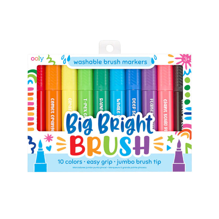 Big Bright Brush: Brush Markers - 10pc Set (130-090)