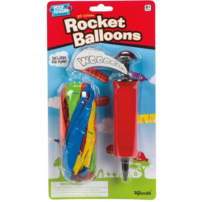 20 Rocket Balloons Set (2533)