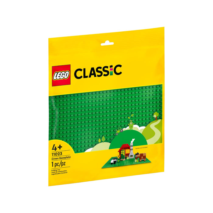 Green Baseplate - Classic 4+ (11023)