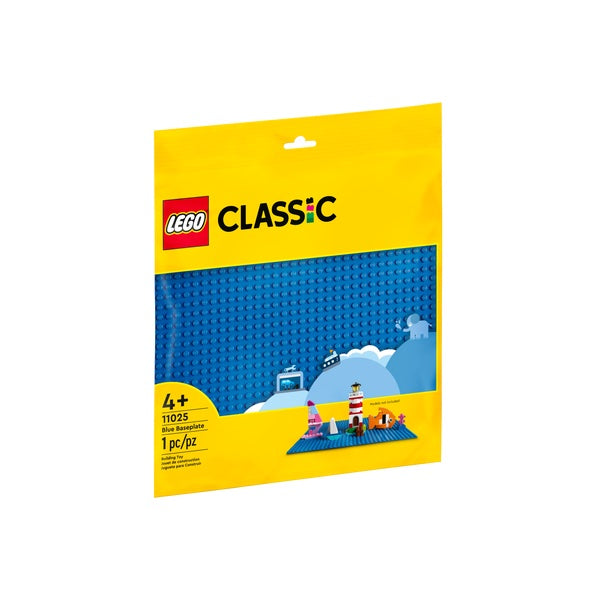 Blue Baseplate - Classic 4+ (11025)