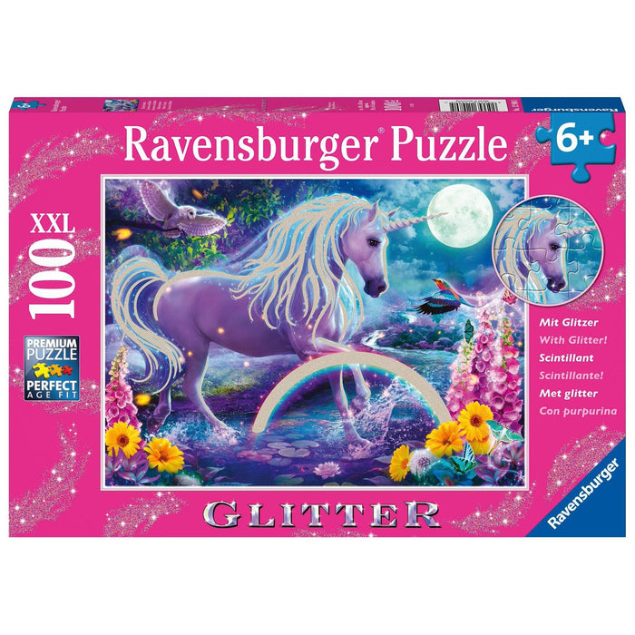 R - Glitter Unicorn - 100pc (12980)
