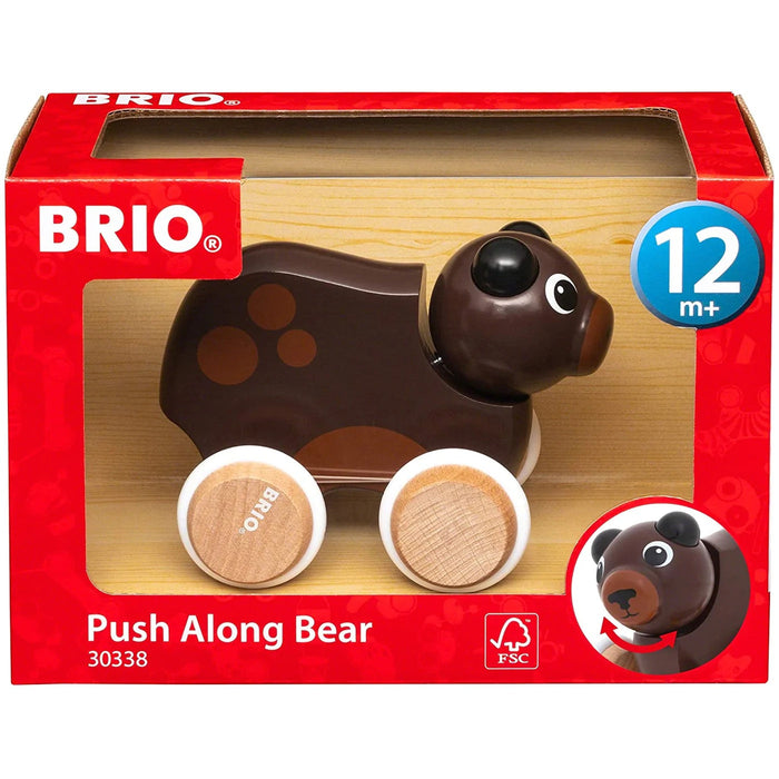 BRIO: Push Along Bear (30338)