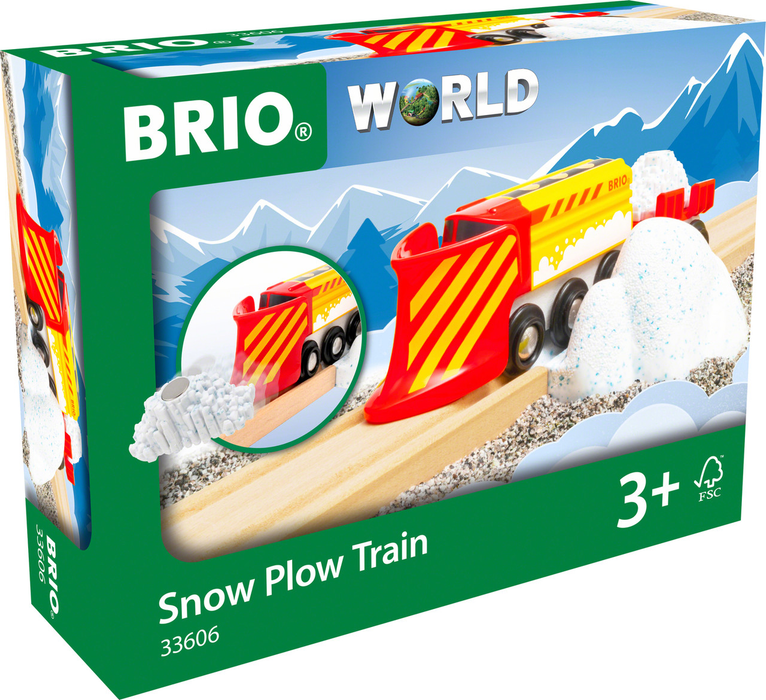 BRIO: Snow Plow Train (33606)