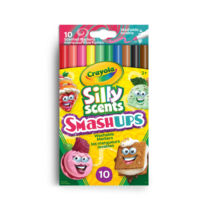 Markers - Slim Silly Scents Smash Up (10pc)