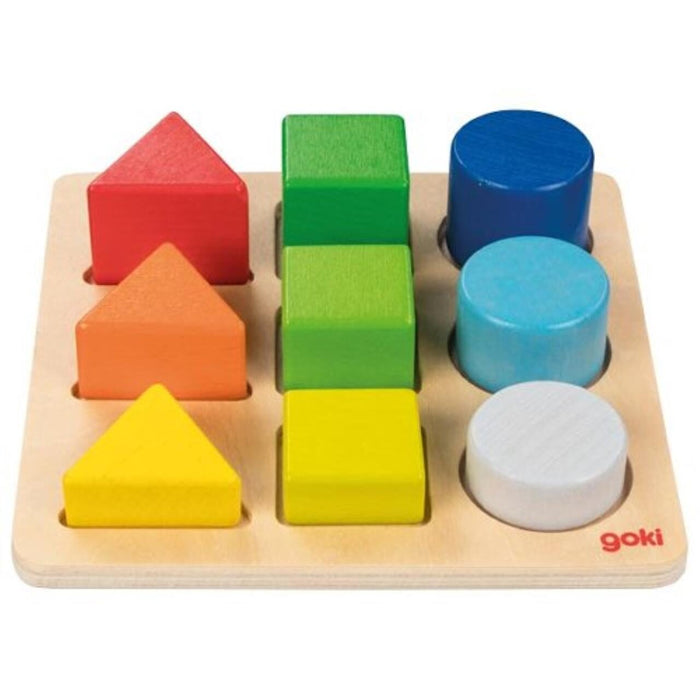 Colour and shape assorting board (58753)