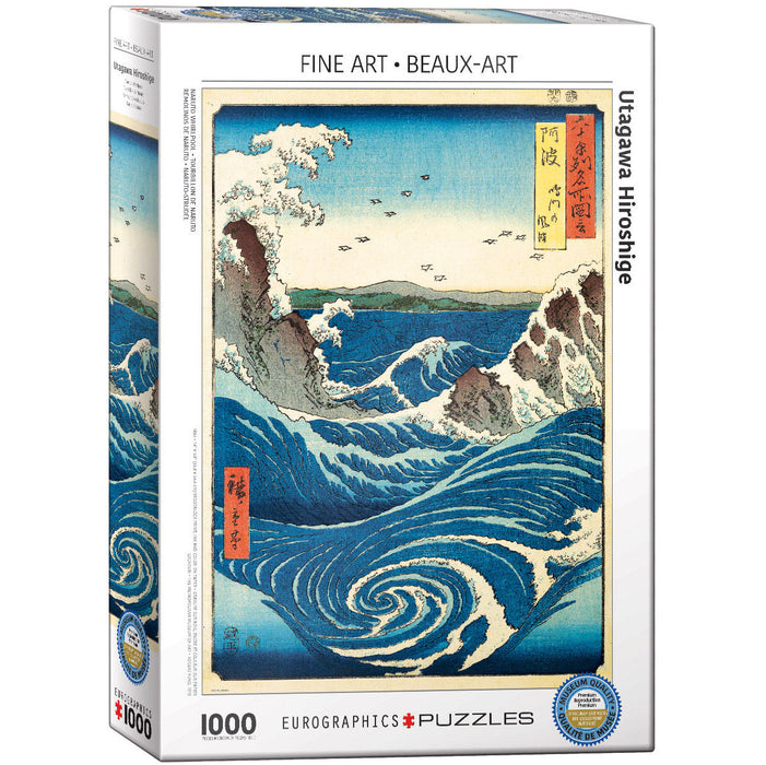 E - Naruto Whirlpool by Utagawa Hiroshige - 1000pc (6000-5767)