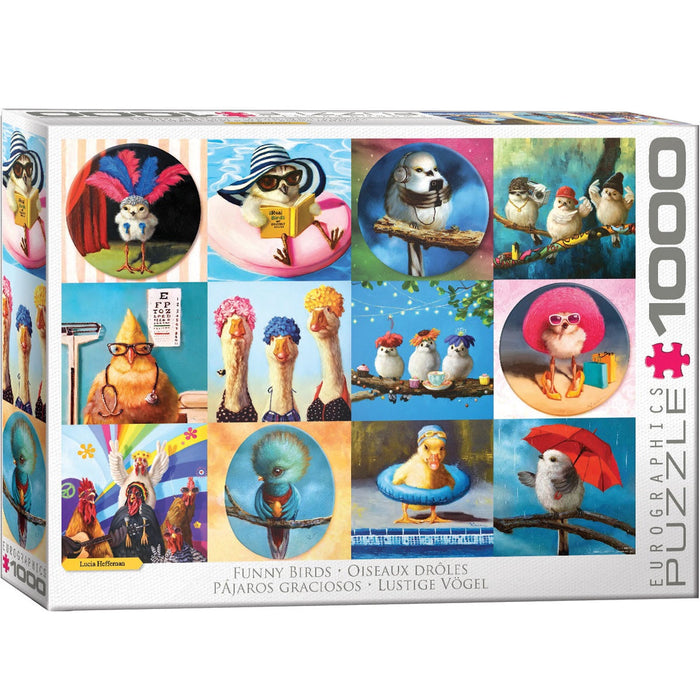 Funny Birds by Lucia Hefferman - 1000pc 
