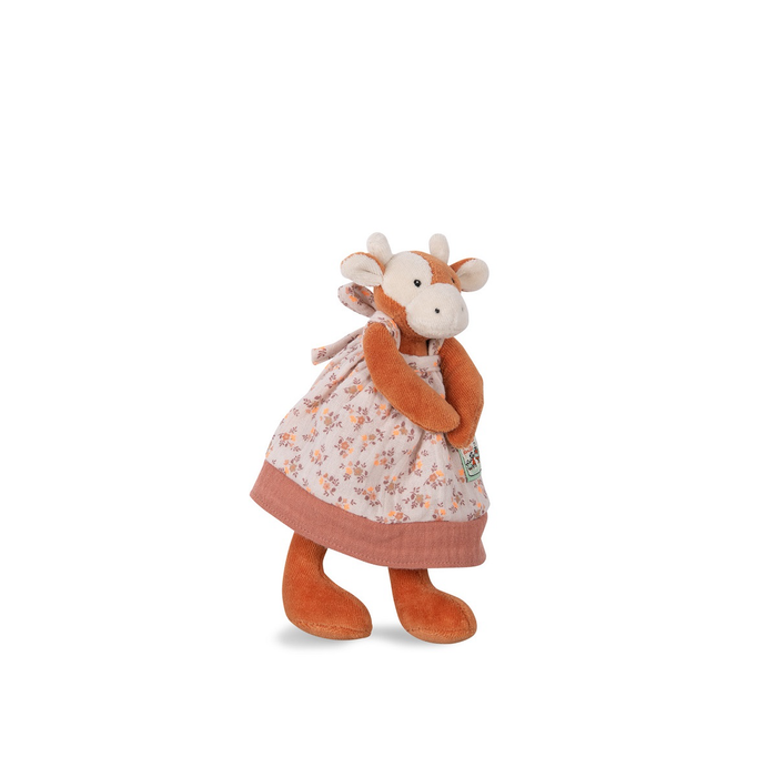 Grande Famille - Charlotte Cow Soft Toy, Mini 20cm- Moulin Roty (632267)