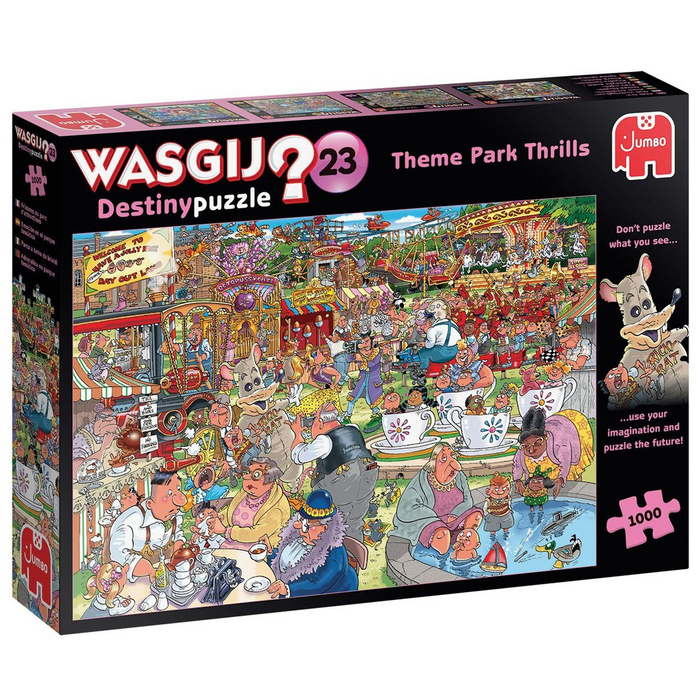 Wasgij - Theme Park Thrills (D23) - 1000pc (70-25005)