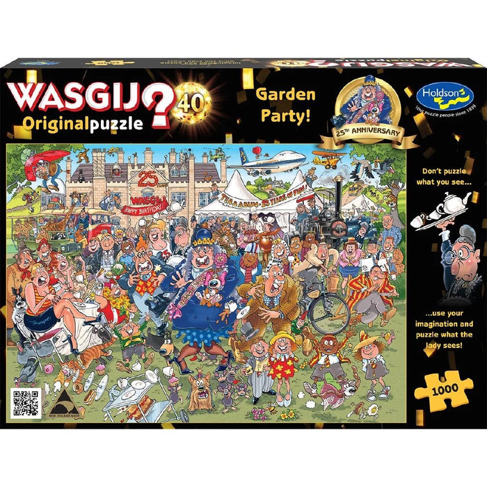 Wasgij - 25th Anniversary Garden Party (O40) - 1000pc (70-25019)