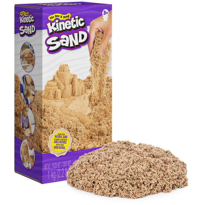 Kinetic Sand - Sand Box 1 kg - Brown