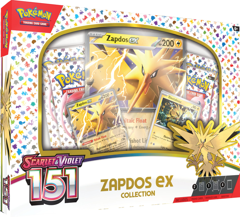 Pokemon SV3.5 151 Zapdos EX Collection