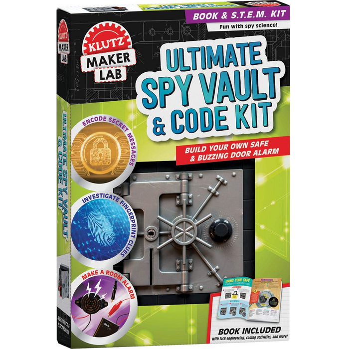 Klutz Maker Lab - Ultimate Spy Vault & Code Kit (SCH)