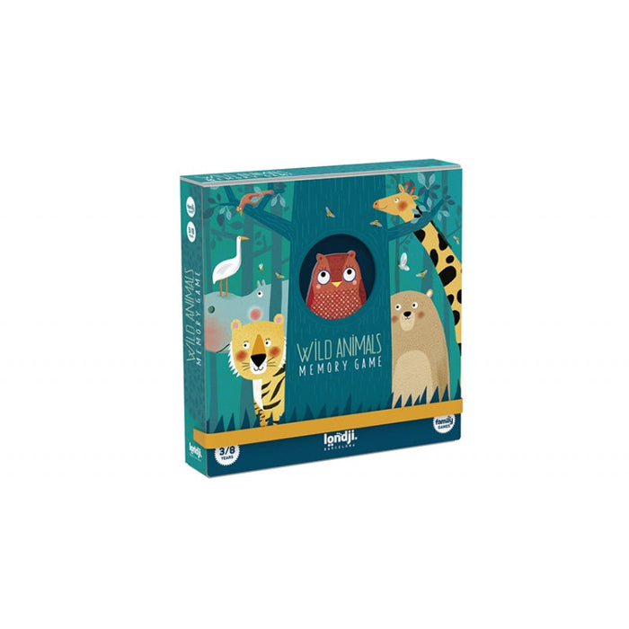 Memory Game - Wild Animals - Londji (DI016U)