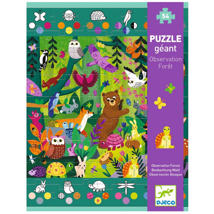 Giant Puzzle: Observation Forest