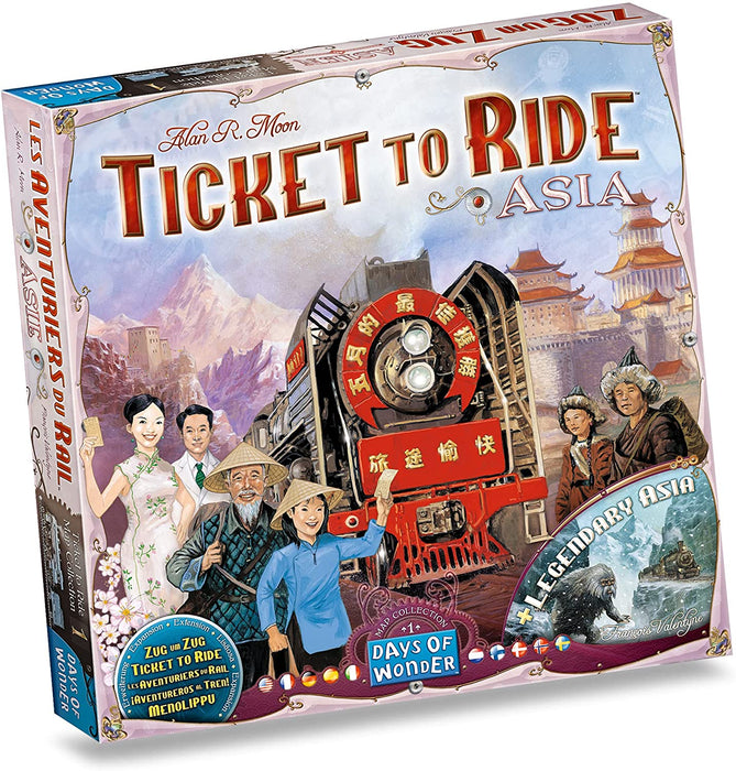 Ticket to Ride: Map #1 - Asia 