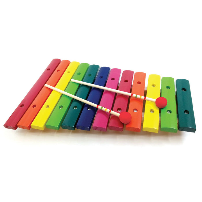 Xylophone (Wood) - 12 coloured notes