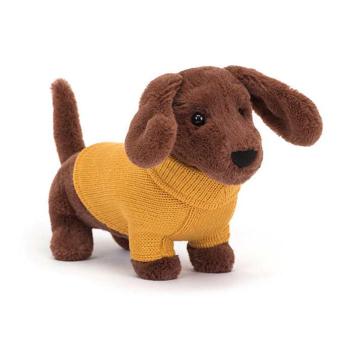Sweater Sausage Dog Yellow (S3SDY)