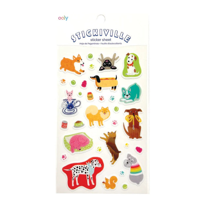 Stickiville Standard: Quirky Dogs - Clear Vinyl (120-151)
