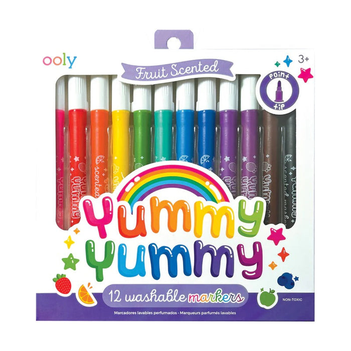 Yummy Yummy Scented Markers 12pc (130-105)