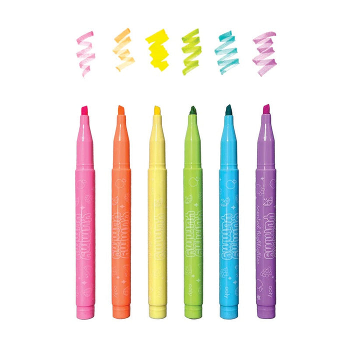 Yummy Yummy Scented Highlighters 6pc (130-106)