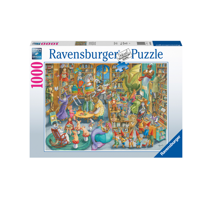 R - Midnight at the Library - 1000pc (12000489 / 16455)