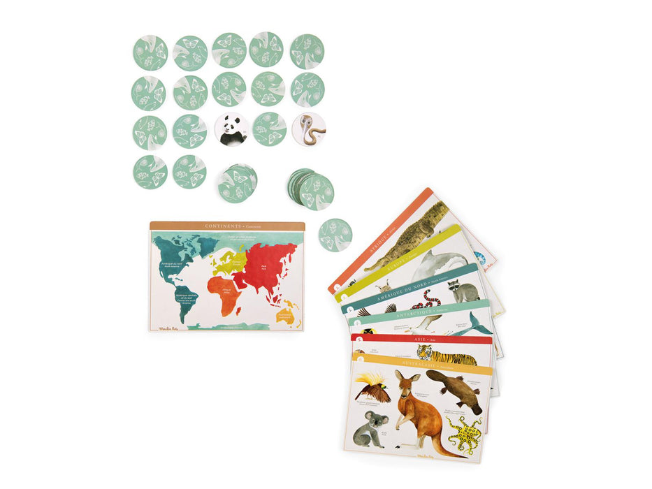 Tout Autour Du Monde - Animal Lotto - Moulin Roty (719361)