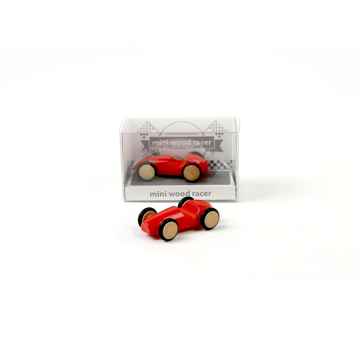 Mini Wood Racer RED (MMWR0-001) - Milaniwood