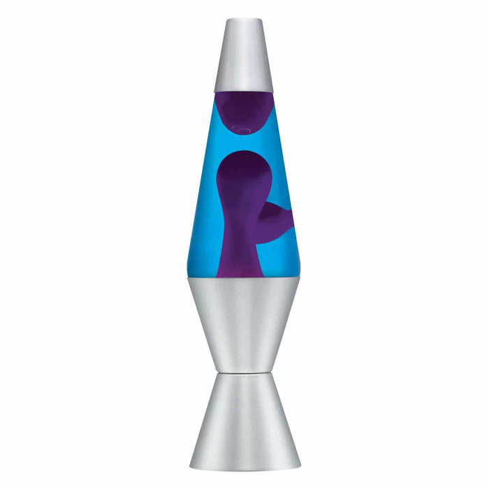 Lava Lamp: 14.5 in - Purple/Blue/Silver