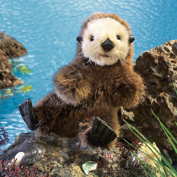 Otter, Baby Sea (2960) - Hand Puppet