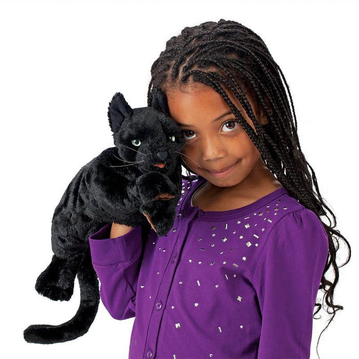 Cat, Black (2987) - Hand Puppet