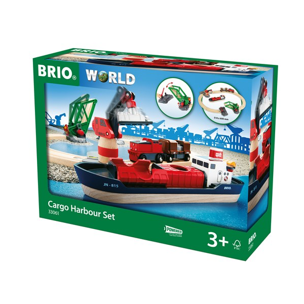 BRIO: Cargo Harbor Set (33061)