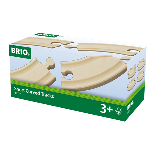 BRIO: Short Curved Tracks (33337)