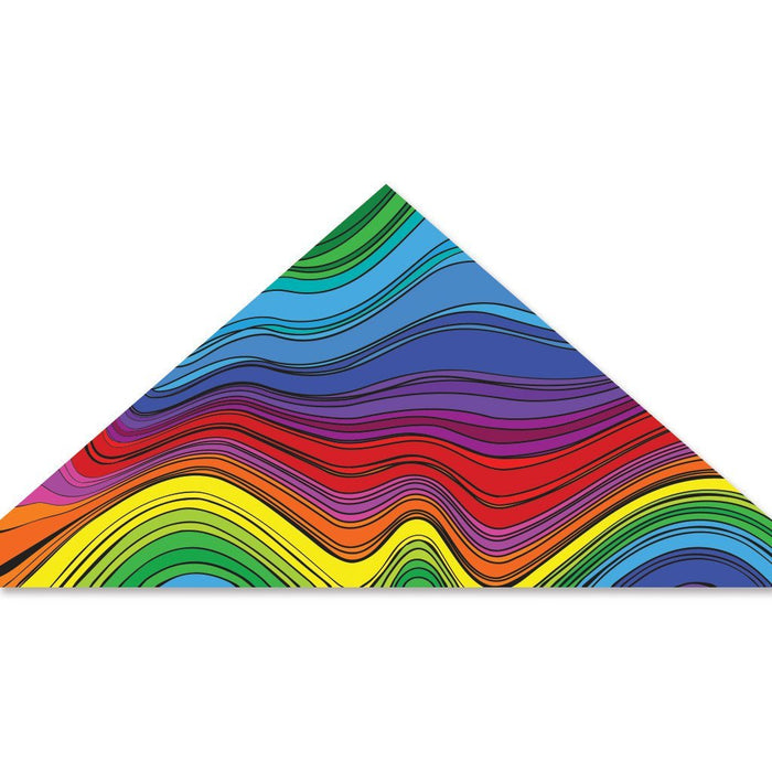 Kite: 56 in. Delta - Electromagnetic Rainbow 