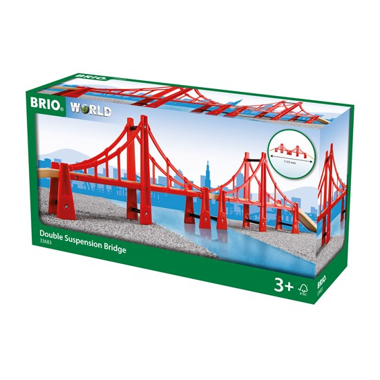 BRIO: Double Suspension Bridge (33683)
