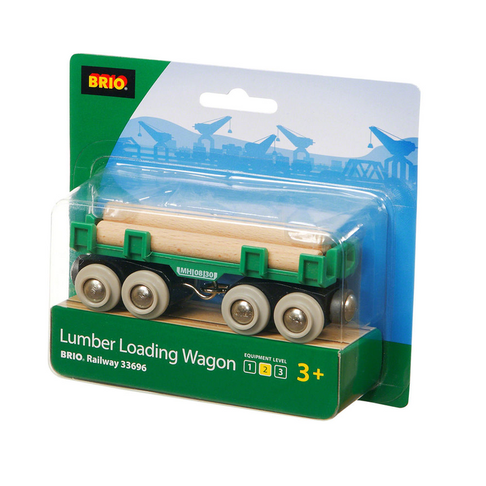 BRIO: Lumber Loading Wagon (33696)
