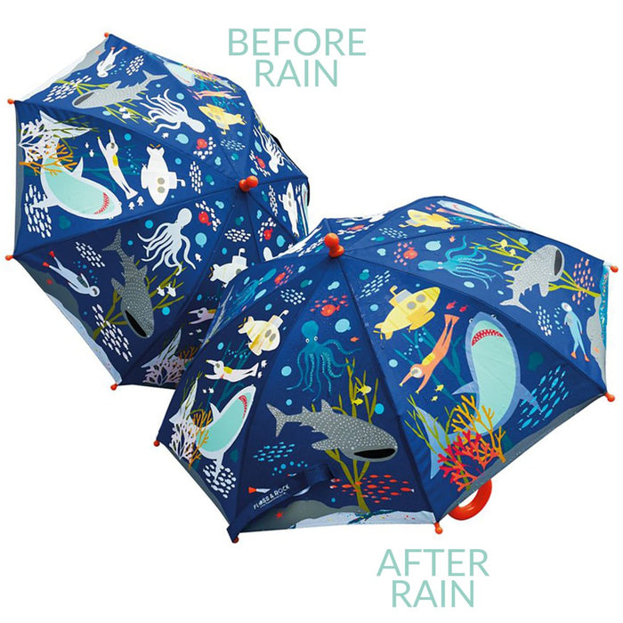 Colour Change Umbrella - Deep Sea