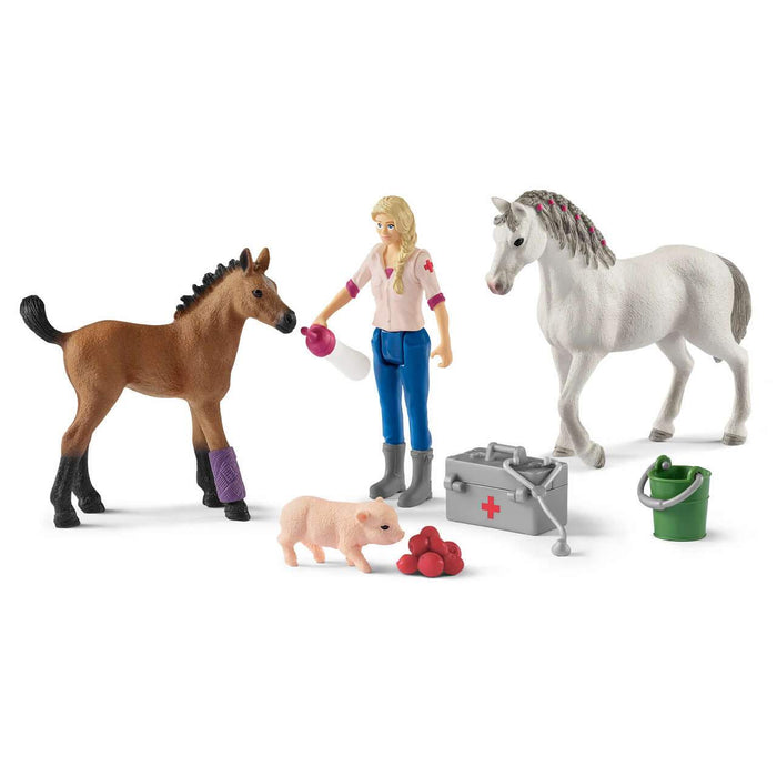 Farm World - Vet Visiting Mare and Foal (42486)
