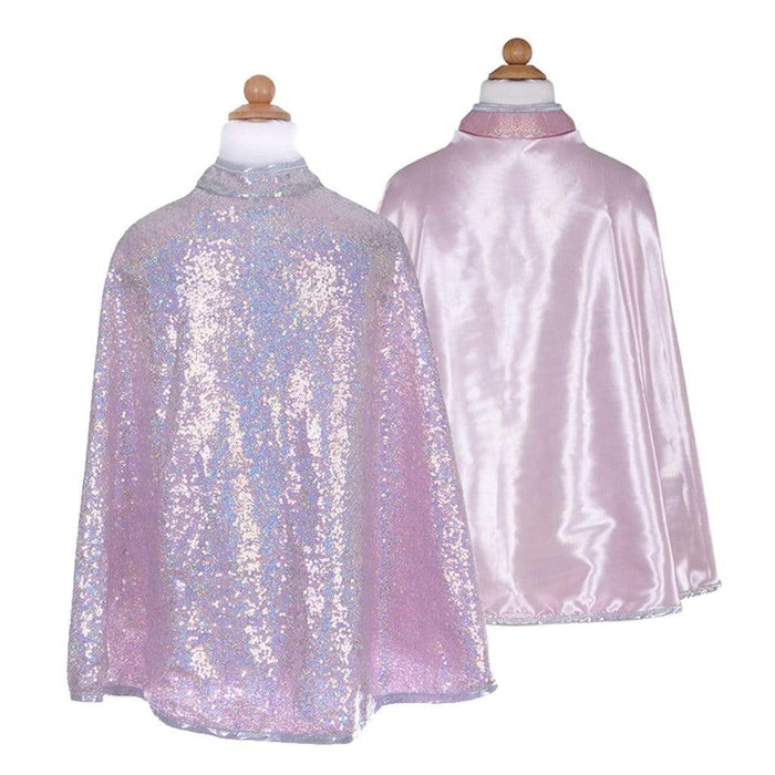 Reversible Cape - Sequins (Silver) 7-8 Years (50667)