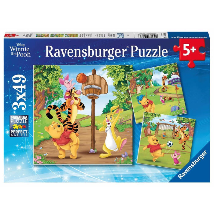 Pooh Sports Day - 3x49pc 