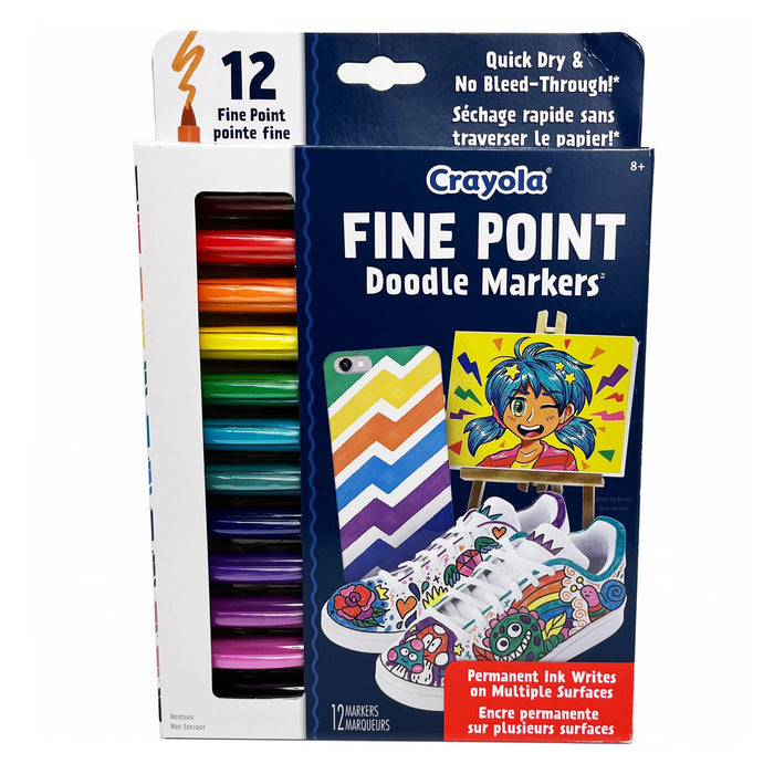 Doodle Markers - Fine Point (12pc)