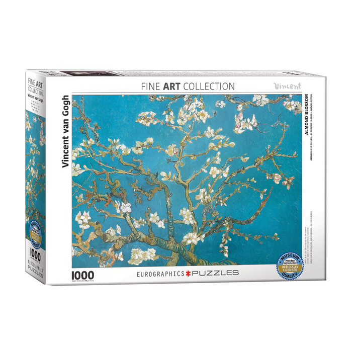 E - Almond Branches in Bloom by Vincent Van Gogh - 1000pc (6000-0153)