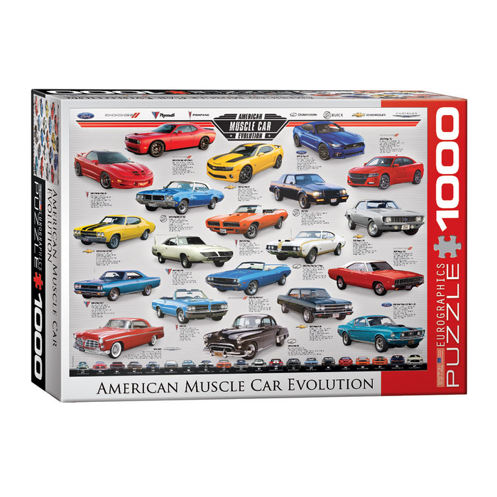 E - American Muscle Car Evolution - 1000pc (6000-0682)