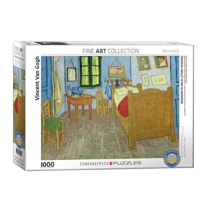 E - Bedroom in Arles by Vincent Van Gogh - 1000pc (6000-0838)
