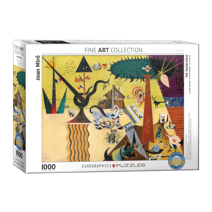 E - The Tilled Field by Joan Miro - 1000pc (6000-0858)