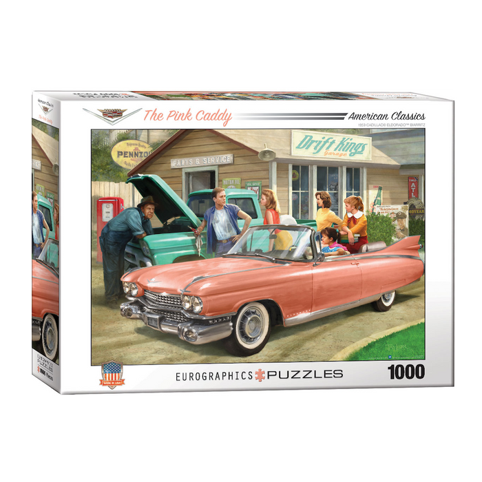E - The Pink Caddy by Nestor Taylor - 1000pc (6000-0955)