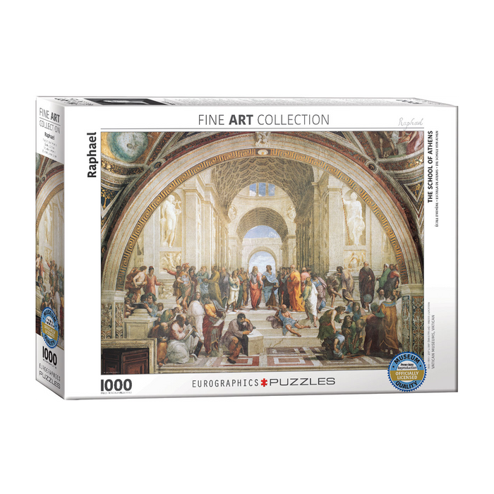 E - School of Athens by Raphael - 1000pc (6000-4141)