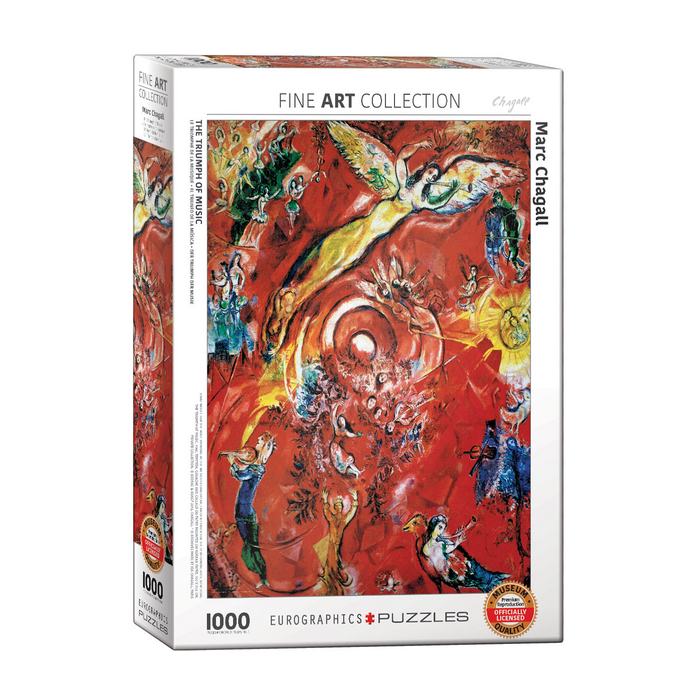E - The Triumph of Music by Marc Chagall - 1000pc (6000-5418)