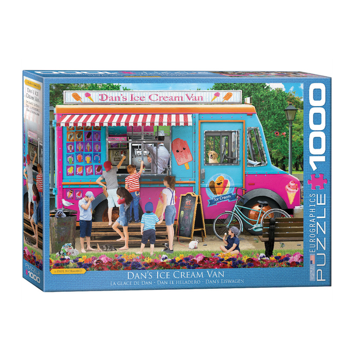 E - Dan's Ice Cream Van by Paul Normand - 1000pc (6000-5519)