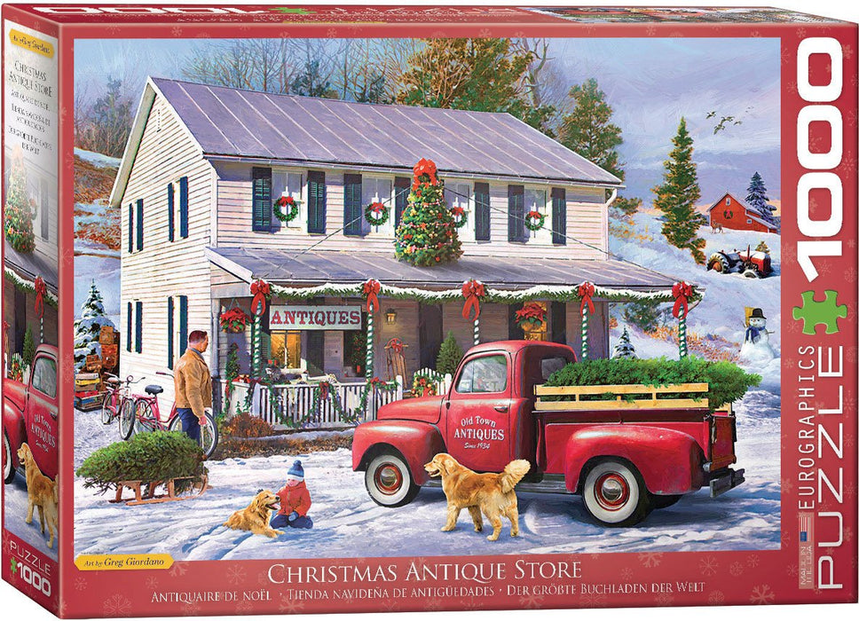 E - Christmas Antique Store by Greg Giordano - 1000pc (6000-5544)